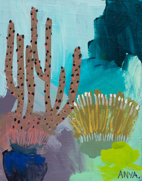 'Coral Study #5' PAPER PRINT