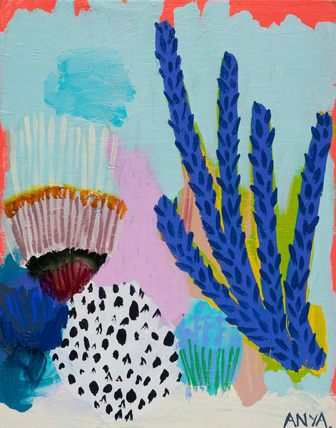 'Coral Study #6' PAPER PRINT