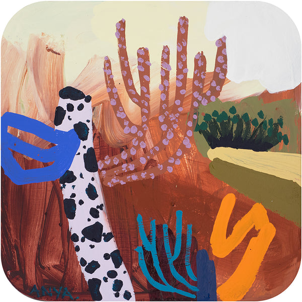 'Coral Study #39' Paper PRINT