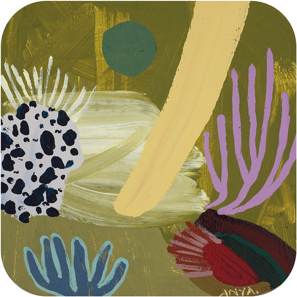 'Coral Study #49' Paper PRINT