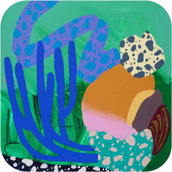 'Coral Study #56' Paper PRINT