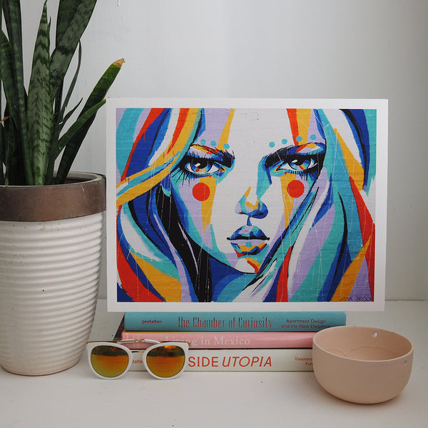 'Falter' PAPER PRINT