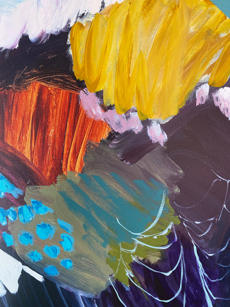 'In Love With Longing - Green' Customised CANVAS PRINT