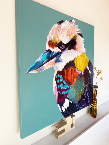 'In Love With Longing - Green' Customised CANVAS PRINT