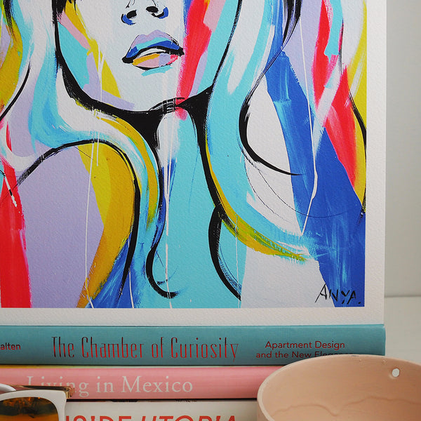 'Make A Mess Of Where I Am' PAPER PRINT