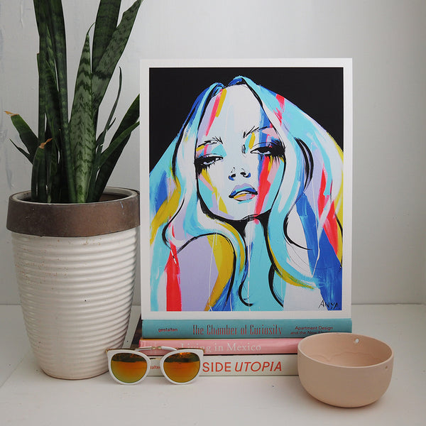 'Make A Mess Of Where I Am' PAPER PRINT