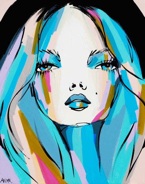 'Mystery Girl' CANVAS PRINT