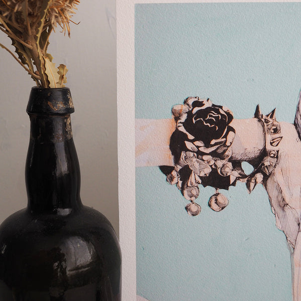 'Neither of Us Are Holding Onto Each Other' PRINT