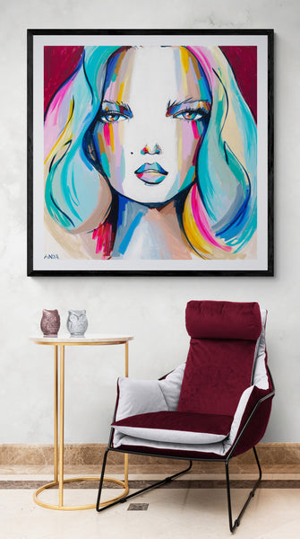 'Play With My Mind' PAPER PRINT