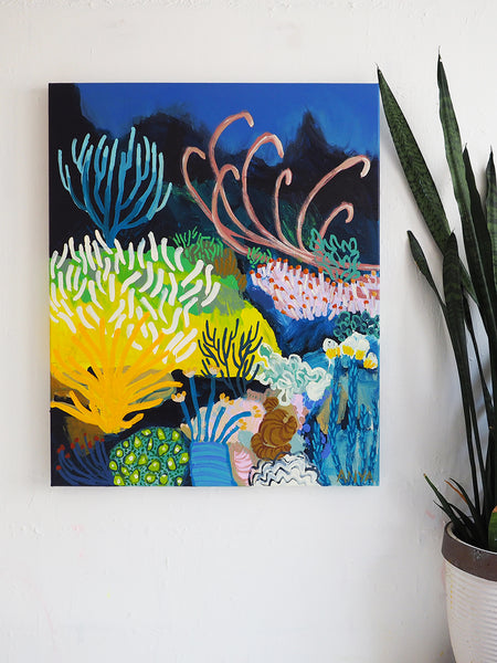 'Reef #9' CANVAS PRINT