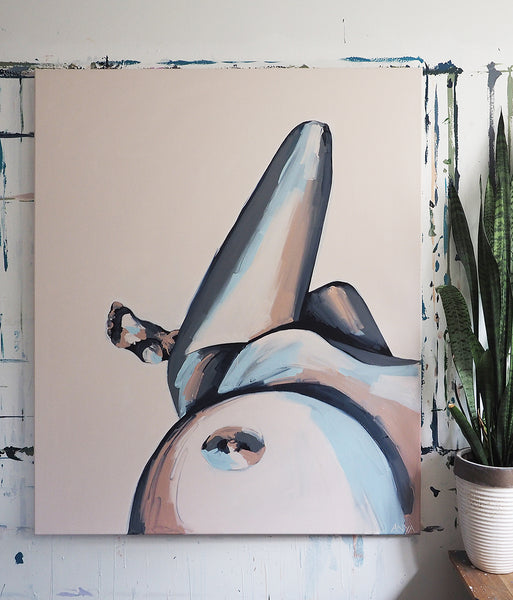 'She Lies' CANVAS PRINT