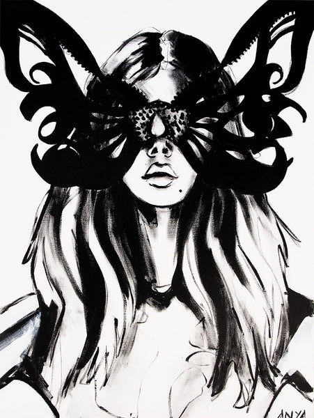 'That Tired Line' PAPER PRINT