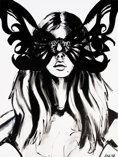 'That Tired Line' CANVAS PRINT