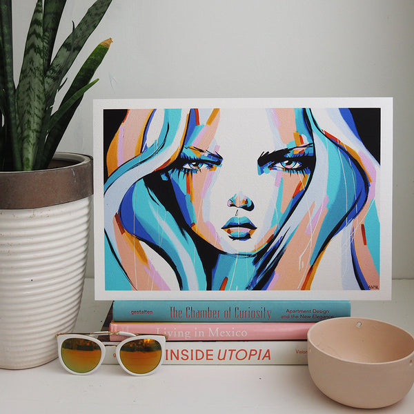 'The Illusions That Keep Me Alive' PAPER PRINT