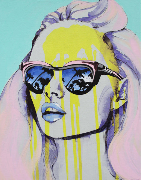 'The Man In The Sky Has Got My Back' PAPER PRINT