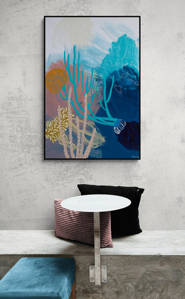 'The Most Receptive Depths' CANVAS PRINT