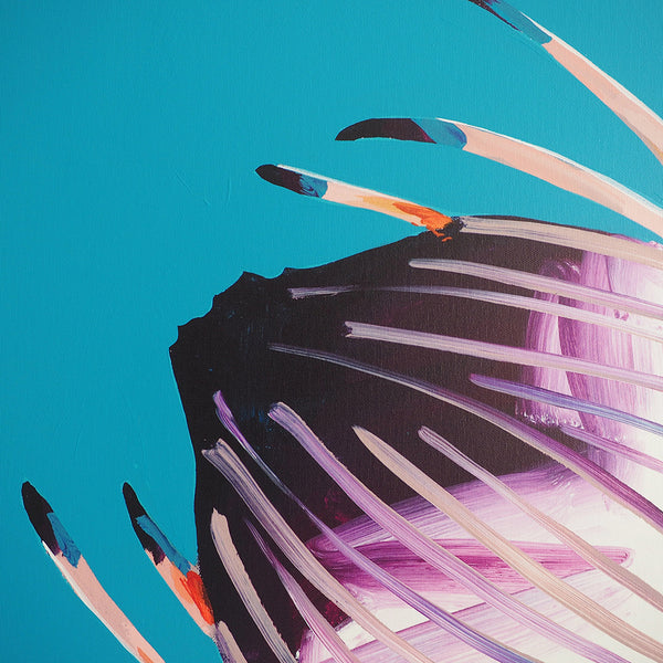 CUSTOMISED 'Threatening Honesty' Extra Large Stretched Canvas Print