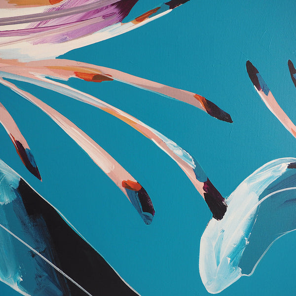 CUSTOMISED 'Threatening Honesty' Extra Large Stretched Canvas Print