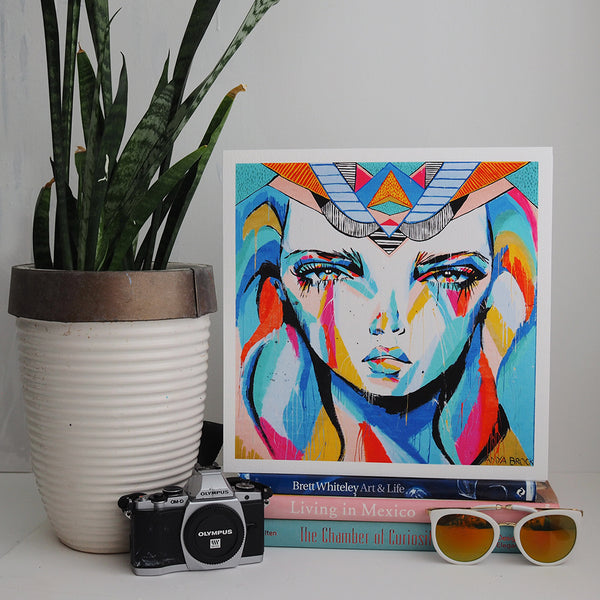 'Wolf Lane Fierce Face' PRINT