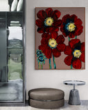 'Burning In The Background' CANVAS PRINT