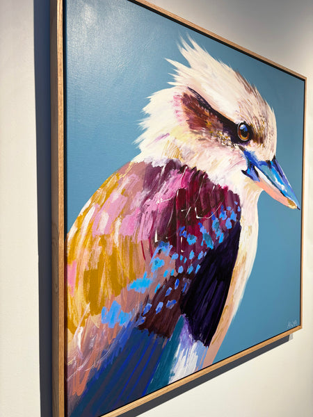 'Caught Up In Explaining' Customised CANVAS PRINT - Medium