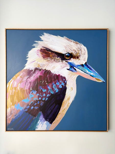 'Caught Up In Explaining' Customised CANVAS PRINT - Large