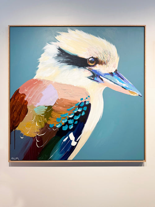 'Caught Up In Explaining' Customised CANVAS PRINT - Large