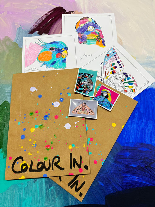 Colouring In Packs – Anya Brock