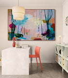 'Holding Down My Feelings' CANVAS PRINT