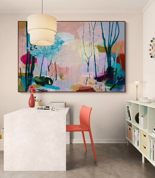 'Holding Down My Feelings' CANVAS PRINT