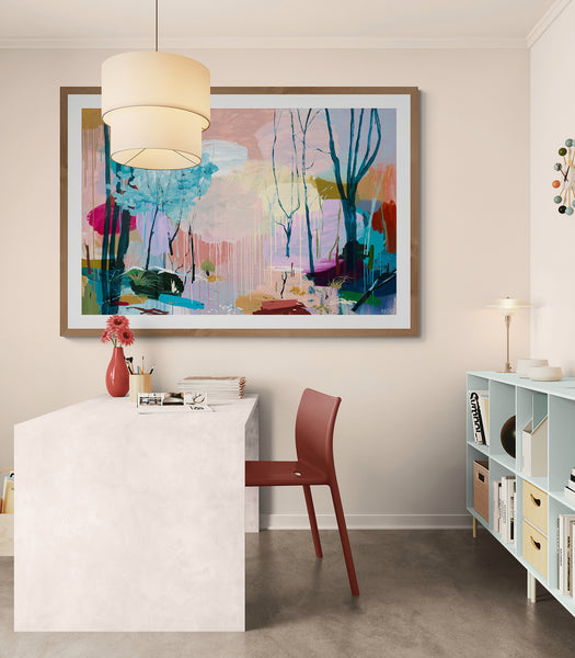 'Holding Down My Feelings' PAPER PRINT