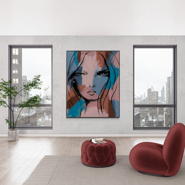 'I'll Let You See Me' CANVAS PRINT