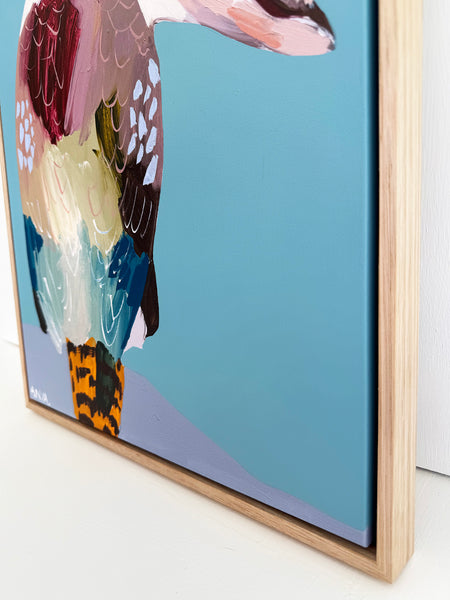 'Kookaburra Three' Customised CANVAS PRINT 1