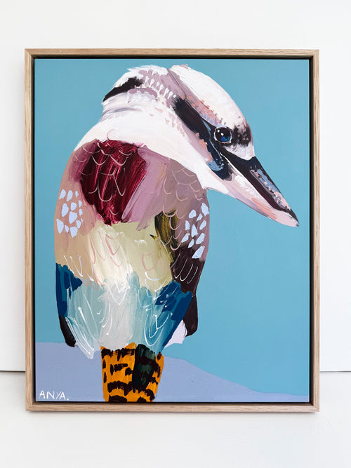 'Kookaburra Three' Customised CANVAS PRINT 1