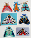Moth Sticker Set