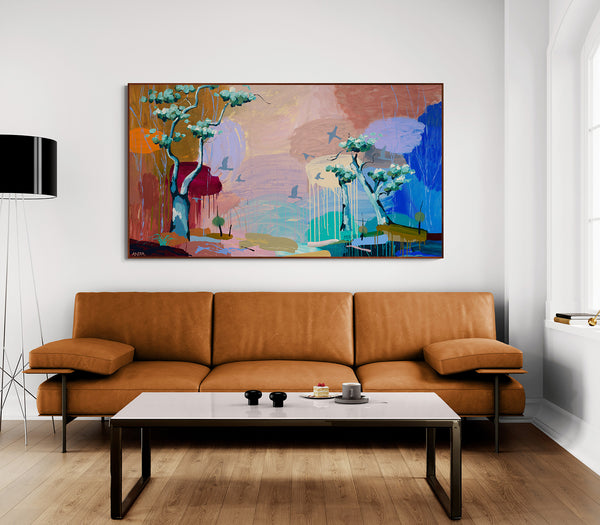 'Reaching For The Story' CANVAS PRINT