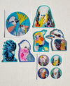 Aus Bird Sticker Set