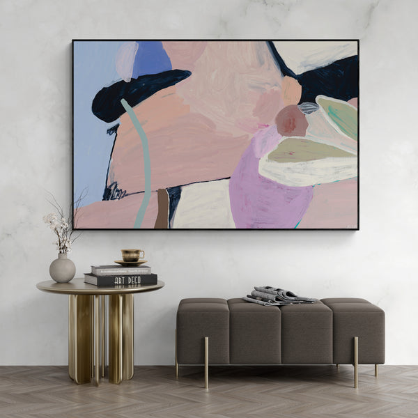 'Wide Open And Vulnerable' CANVAS PRINT