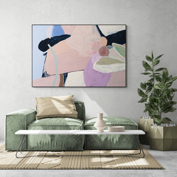 'Wide Open And Vulnerable' CANVAS PRINT