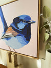 'Wren One' Framed Canvas Print