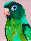 'Green Bird' CANVAS PRINT