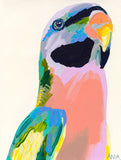 'Pink Bird Two' Paper PRINT