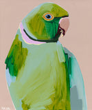 'Green Bird Four' PAPER PRINT