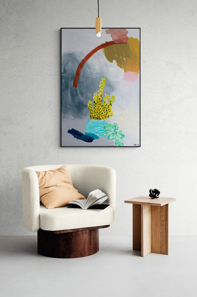 'Falling Out Of View' CANVAS PRINT