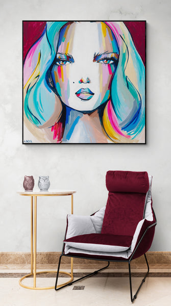 'Play With My Mind' CANVAS PRINT