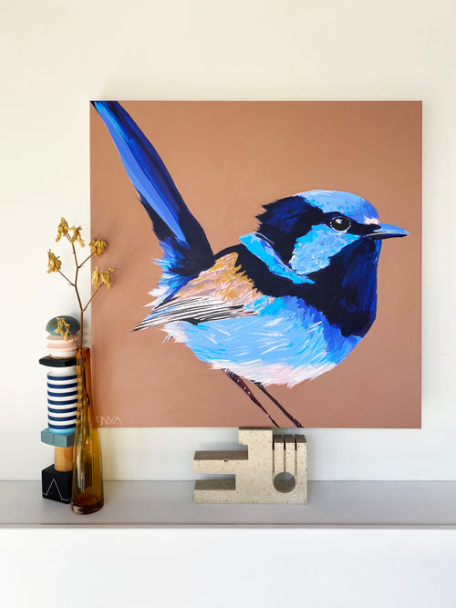 'Wren Four' Customised CANVAS PRINT